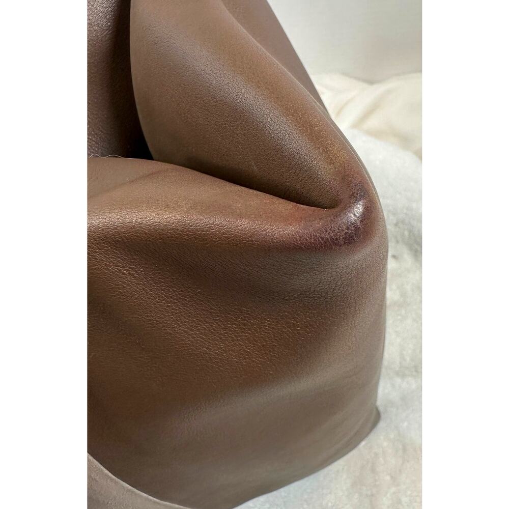 Celine Suede & Leather Shoulder Bag Brown Large Hobo Gold Hardware - Picture 8 of 14